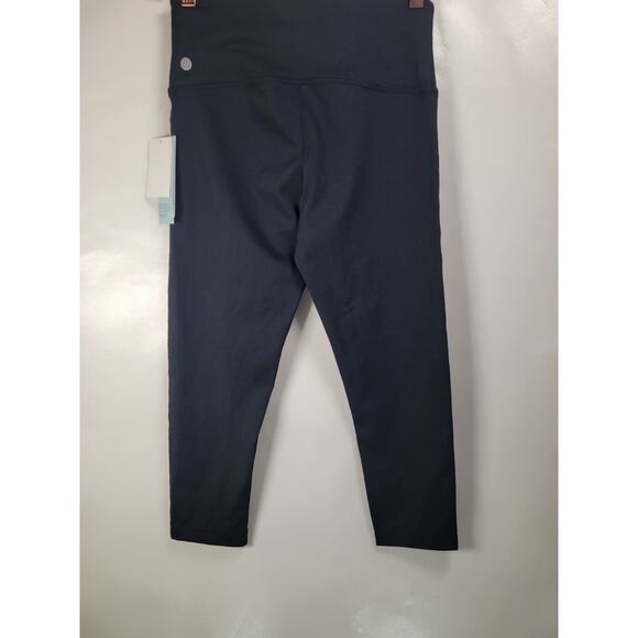 Zella Crop Yoga Studio Leggings Athletic Compression Pants Size Small - Picture 4 of 9